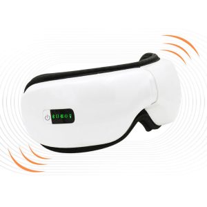 Zenélő szemmasszírozó készülék beépített Bluetooth hangszóróval - vibrációs masszázsszemüveg relaxáláshoz (BBV) (FX) - Image 6