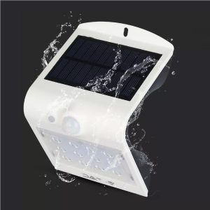 Egyszerűen telepíthető kültéri szolár lámpa mozgásérzékelővel - modern design - 20W (BBV) - Image 2