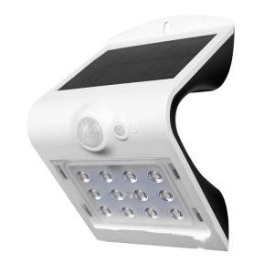 Egyszerűen telepíthető kültéri szolár lámpa mozgásérzékelővel - modern design - 20W (BBV) - Image 1