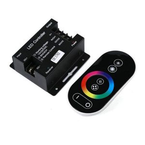 Intelligens, érintős távirányító LED szalaghoz - hangulatvilágítás vezérlőegység - 21 fényjáték programmal (THM) (BBD) - Image 2