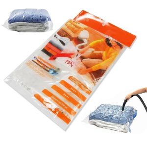 Többször felhasználható vákuumzsák ágyneműk és ruhák praktikus tárolására - 70 x 100 cm (BBL) (FX) - Image 1
