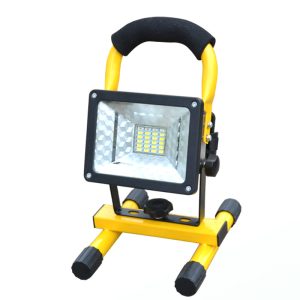 30 wattos hordozható LED reflektor, 3 x 4200mAh akkumulátor(12600mAh) (BBL) - Image 1