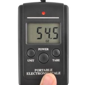 LED-es hal-, poggyász-, bőrönd mérleg - 40 kg-ig (BBL) - Image 4