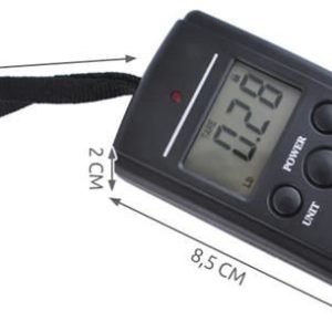 LED-es hal-, poggyász-, bőrönd mérleg - 40 kg-ig (BBL) - Image 5