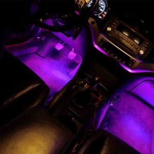 RGB LED lábtér világítás autóba - távirányítós (BBL) - Image 3