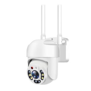 Telefonról vezérelhető PTZ01 WIFI-s biztonsági kamera - mozgásérzékelős, 360°-ban forgatható, időjárásálló - fehér (BBV) (BBD) - Image 7