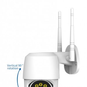 Vízálló smart wifi IP kamera kül-, és beltérre - 320 fokban elforgatható (BBV) - Image 3