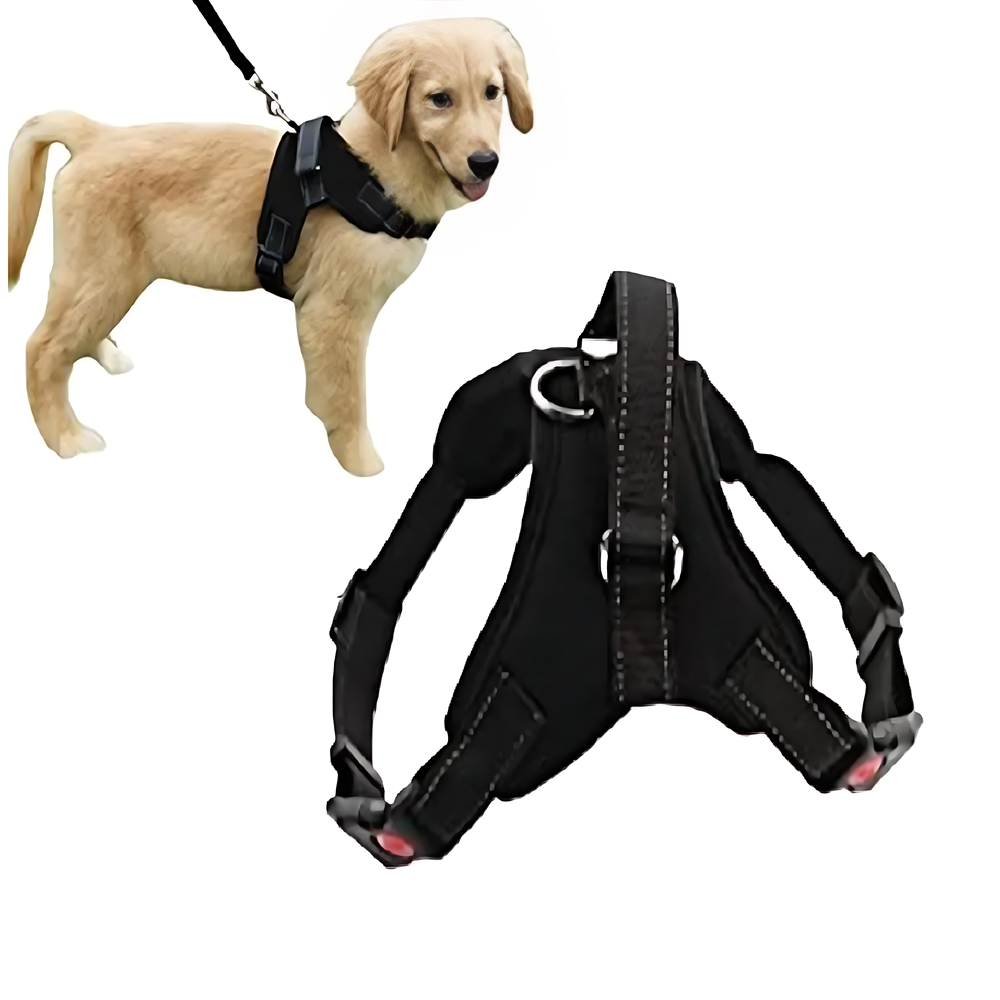 Állítható sétahám kutyáknak és macskáknak – nyomásmentes, M méret (BBI-5623)