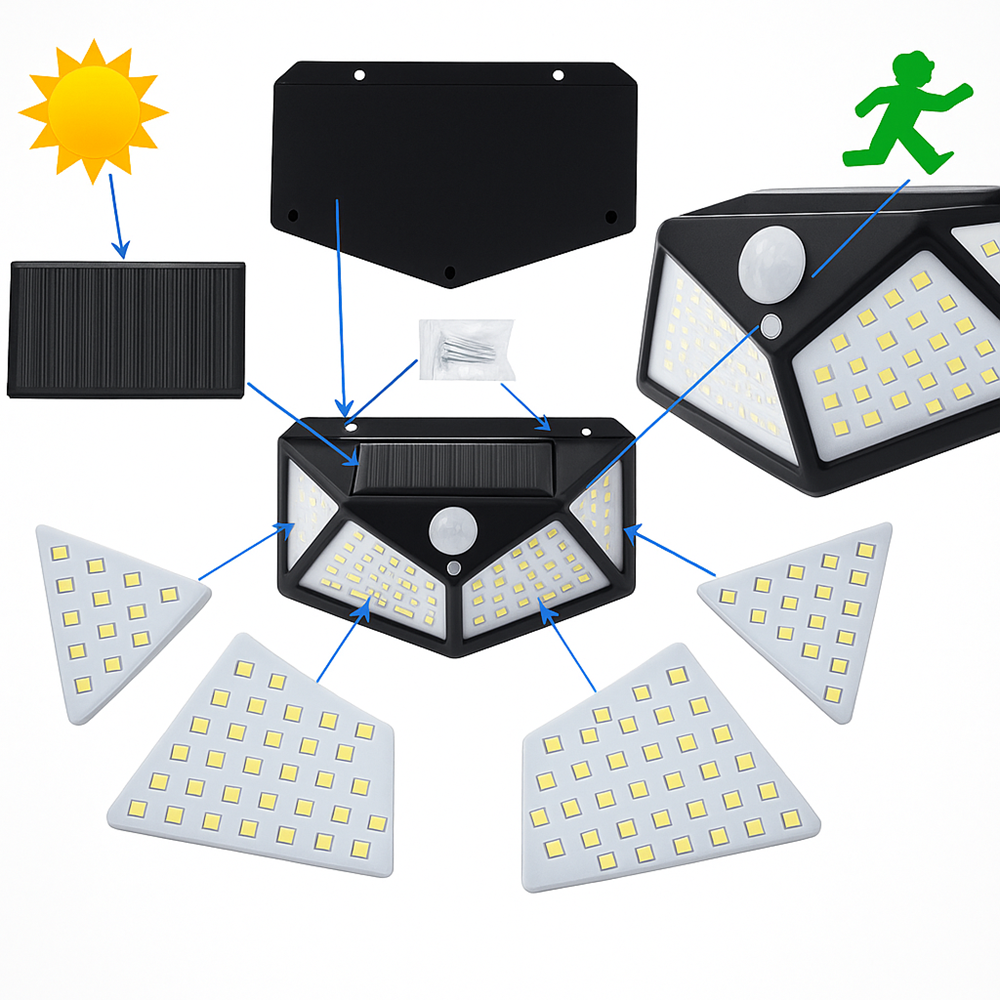 COB_LED_szolárlámpa_mozgásérzékelővel_és_alkonykapcsolóval_180_LED_es_kültéri_napelemes_világítás_HS_8010A3