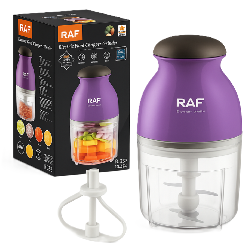 RAF_elektromos_turmixgép_és_aprító_2_az_1_ben_élelmiszer_daráló,_1_literes_tartállyal1