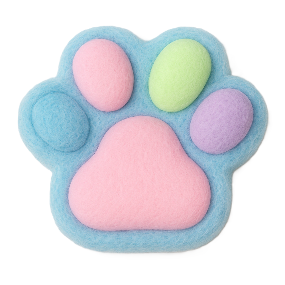 Squishy_stresszoldó_játék_színes_macskamancs_alakú_puha_nyomkodós_játék_gyerekeknek1