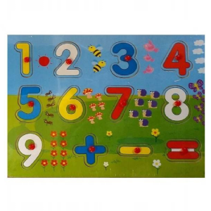 Számolós fa puzzle gyerekeknek – matematika alapok játékosan (BBI-7880-3) - Image 1