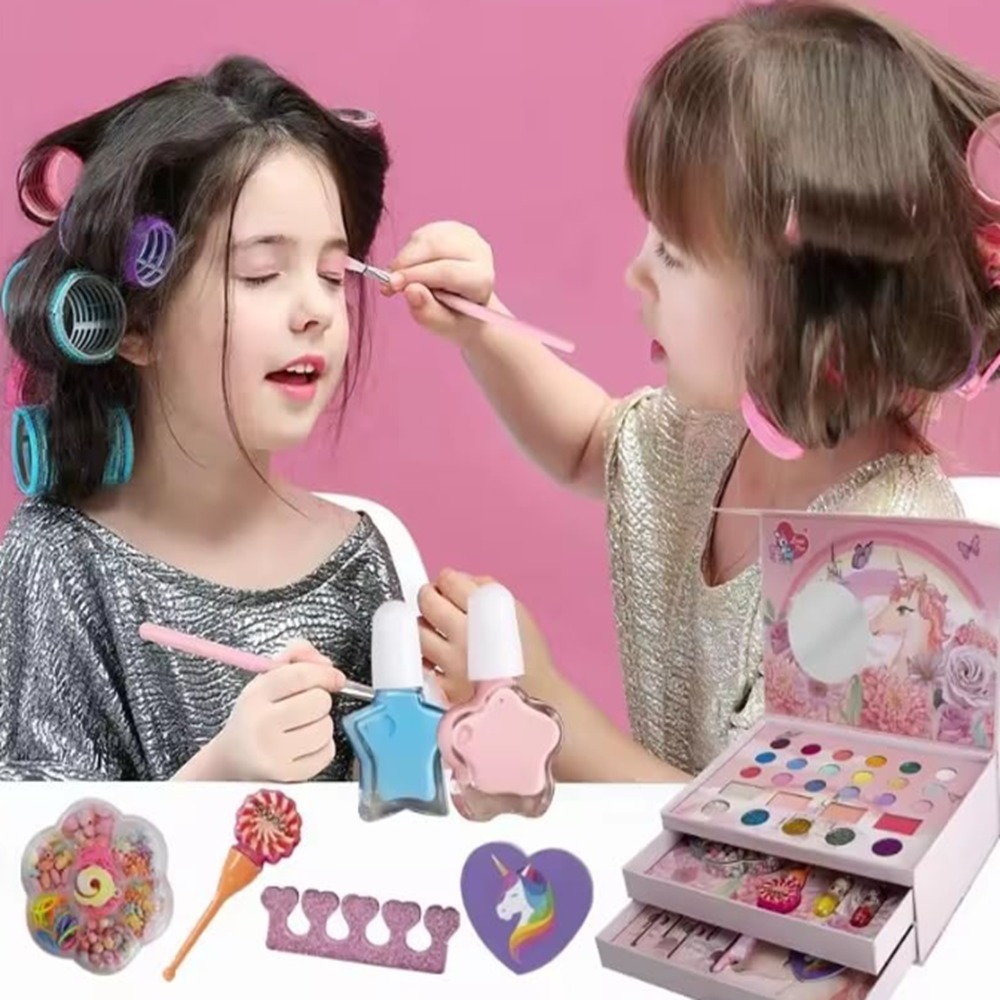 Unikornisos_gyerek_smink_és_ékszerkészlet_lányoknak__mosható_smink,_tükörrel,_körömlakkal_és_gyöngyfűző_szettel,_3_fiókos_tárolóban5