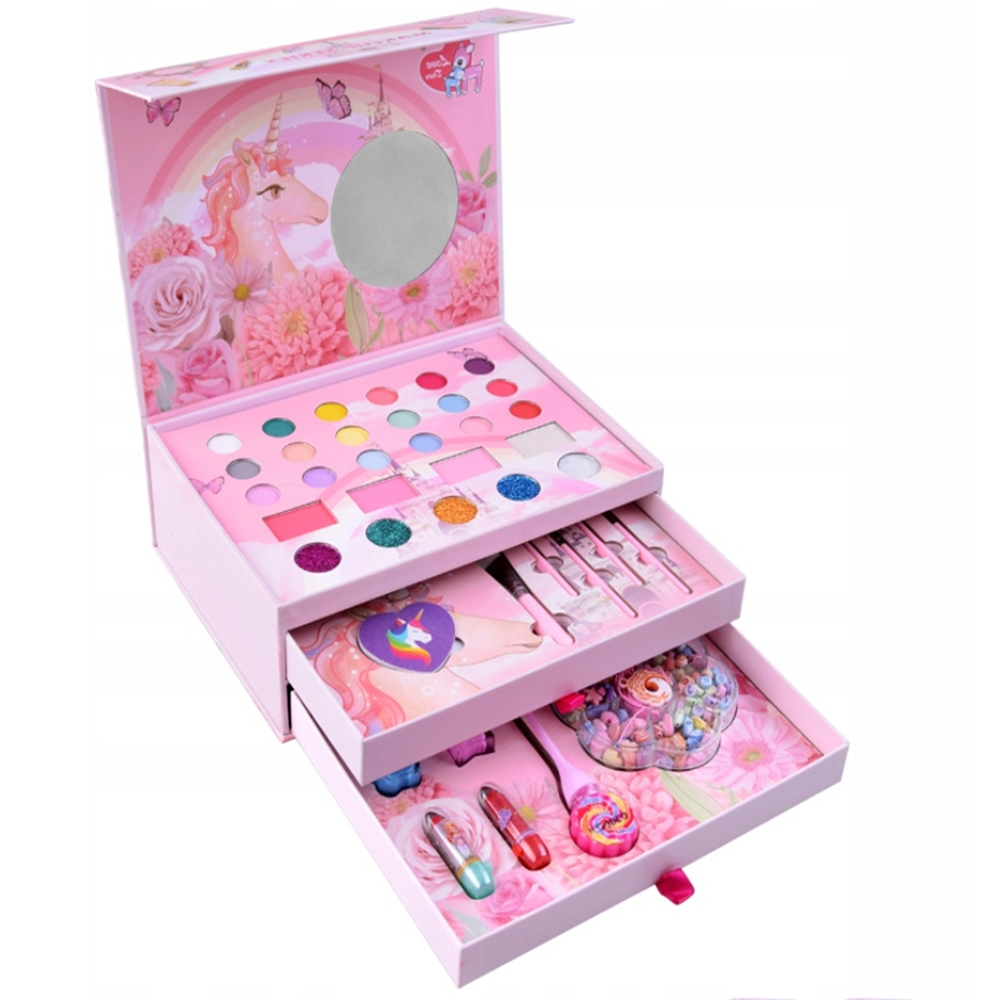 Unikornisos_gyerek_smink_és_ékszerkészlet_lányoknak__mosható_smink,_tükörrel,_körömlakkal_és_gyöngyfűző_szettel,_3_fiókos_tárolóban9