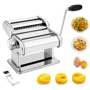LaPasta+ tésztakészítő és vágógép – házi cérnametélt és szélesmetélt készítéséhez 9 fokozatban állítható (BBE) (FX) - Image 1