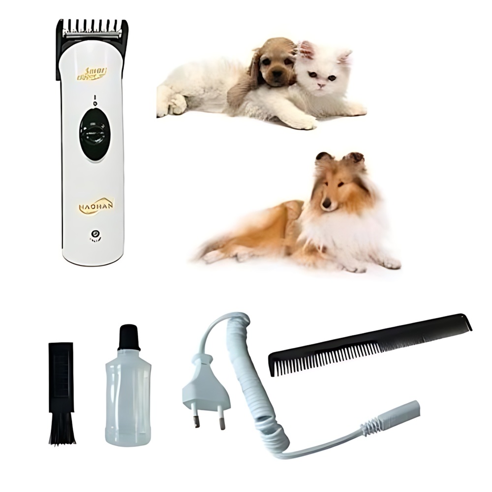 Csendes akkumulátoros kisállat nyírógép – professzionális szőrvágó kutyáknak és macskáknak HL-6609 (BBV)1