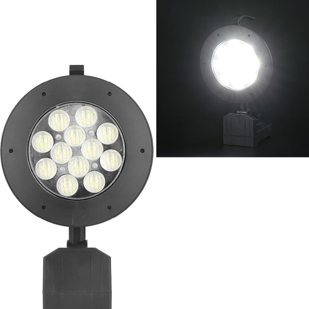 Hordozható, ultra erős, vízálló, hordozható kézilámpa 192 LED- állítható világítású keresőlámpa W872A6