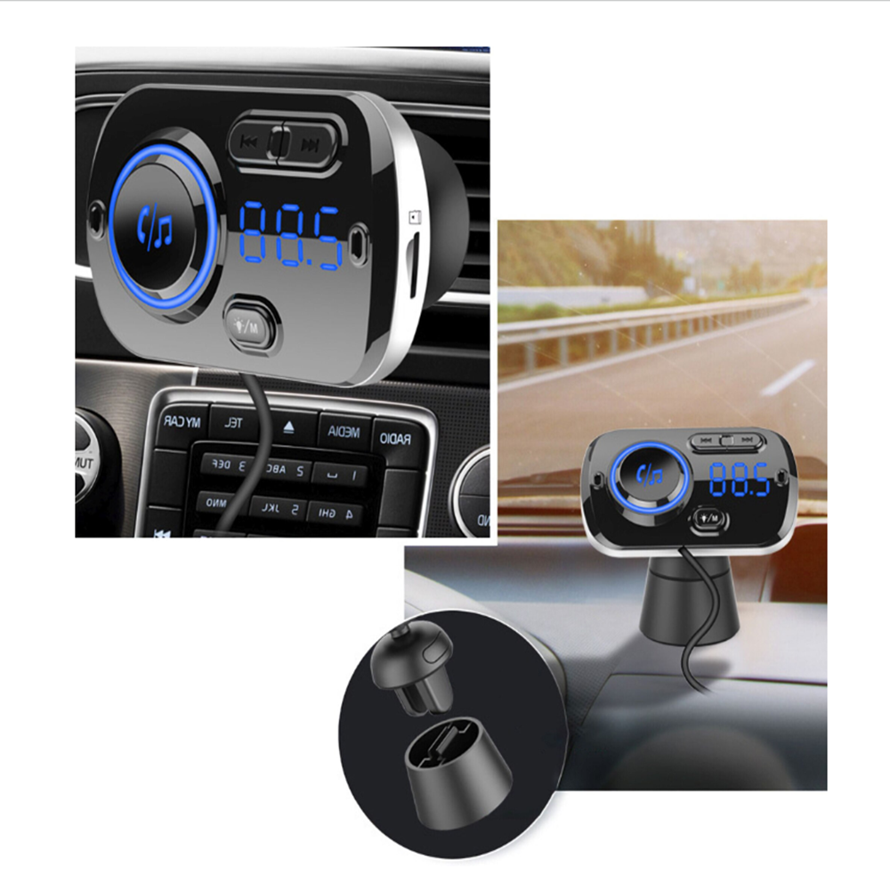 Bluetooth_autós_FM_transzmitter_és_gyorstöltő_kihangosítóval_LED_kijelzővel_dupla_USB_porttal_BC49BQ_THM7