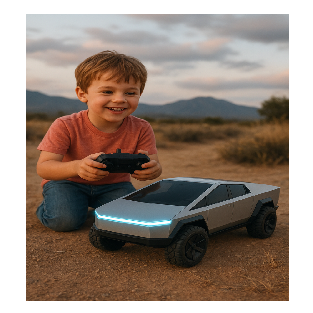 _Cybertruck_távirányítós_RC_autó_fény_és_hanghatásokkal_elektromos_modelljármű_BBJ6