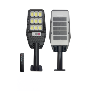 Kültéri napelemes led lámpa IP65 védelemmel – mozgásérzékelős, távirányítós kivitel YC-L100 (BBD) - Image 1