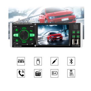 MP5 Multimédiás autórádió 4.1” kijelzővel – bluetooth, video és zenelejátszó, mirrorLink támogatással (BBD) - Image 1