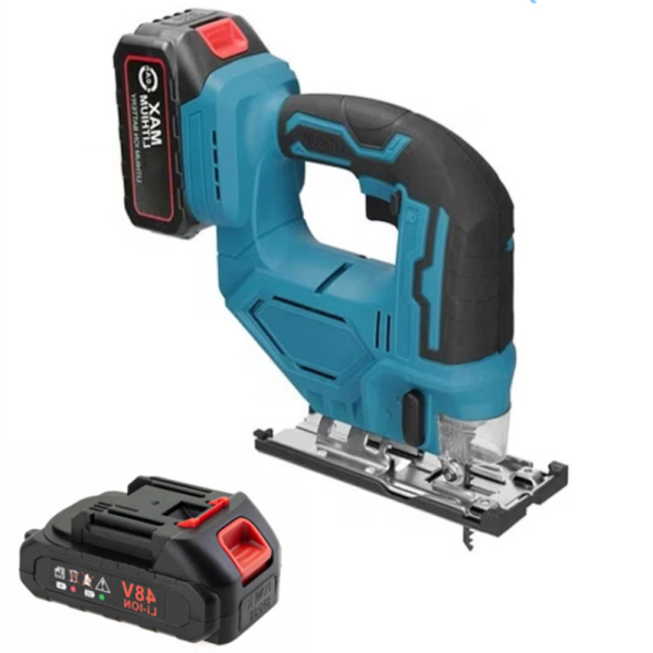 THOLux_akkumulátoros_dekopírfűrész_48V_vezeték_nélküli_fűrész_2_db_akkumulátorral_nagy_teljesítményű_fa_és_fémvágó_szerszám_M8098_(JHN)1