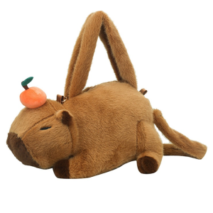 Capybara gyermek 35 cm – aranyos kézitáska és oldaltáska óvodába, iskolába (BBE) - Image 7