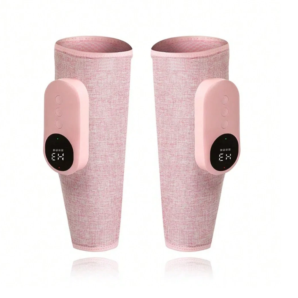 Vezeték nélküli elektromos láb- és vádlimasszírozó – 3 intenzitásfokozattal, vérkeringés serkentésére és izomfájdalom csillapítására (BBM)2