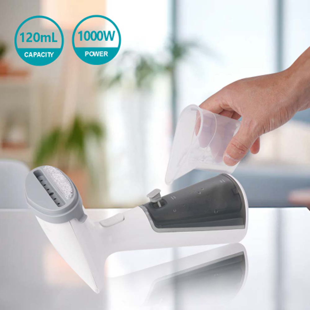 Winning Star 1000W hordozható kézi ruhagőzölő – gyors felmelegedésű, elektromos gőzölő ruhákhoz ST-5027 (BBD)4