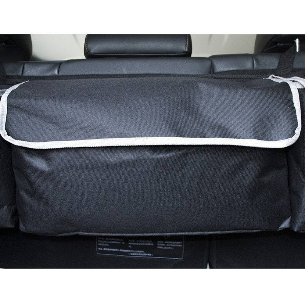 Autós csomagtartó rendező – 4 rekeszes, összecsukható, vízálló tárolódoboz 91×26 cm, praktikus rendszerező az autóba (BLLV)3