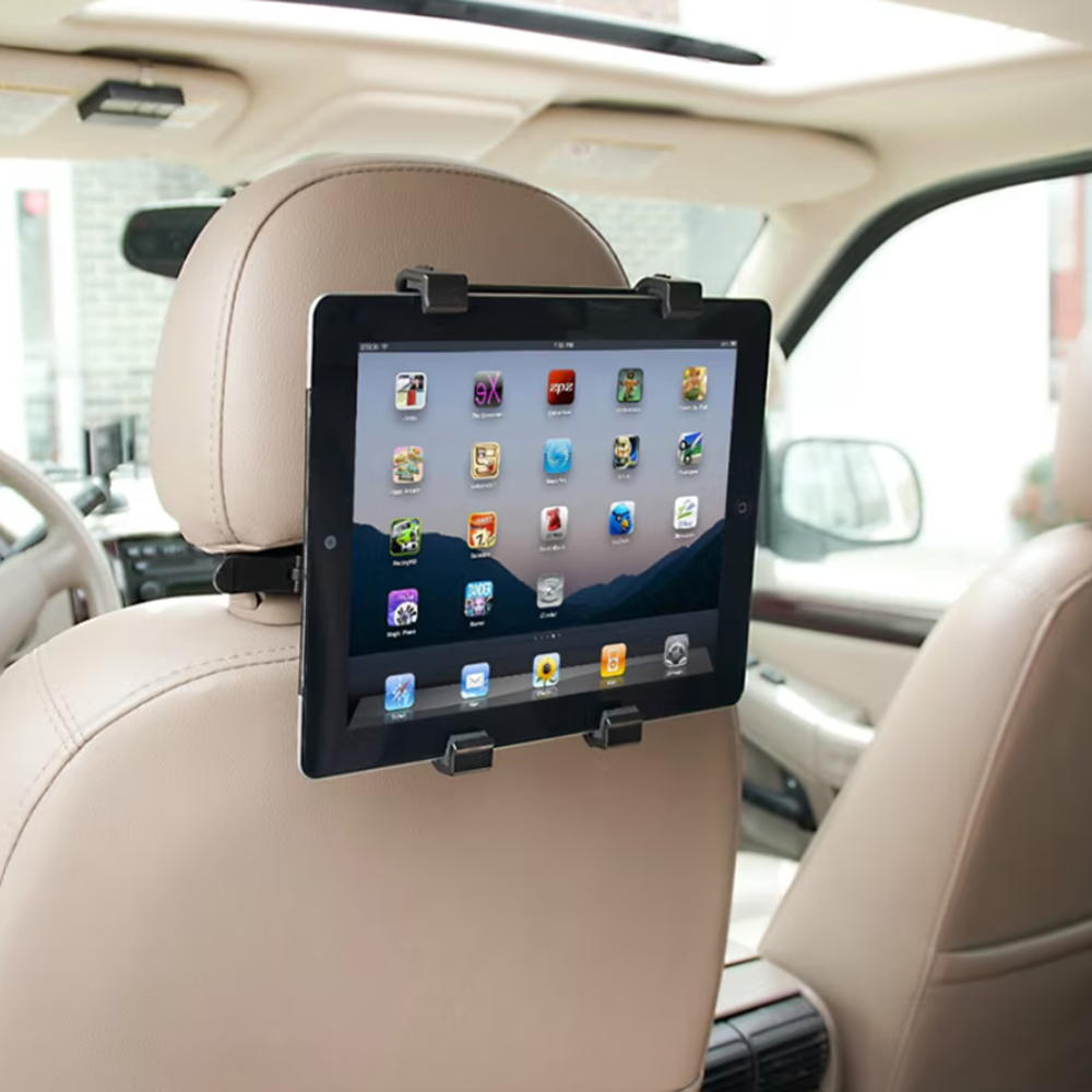 Autós ülésháttámlára szerelhető tablet- és iPad-tartó – állítható univerzális kijelzőtartó hosszú utakhoz (BLLV)1