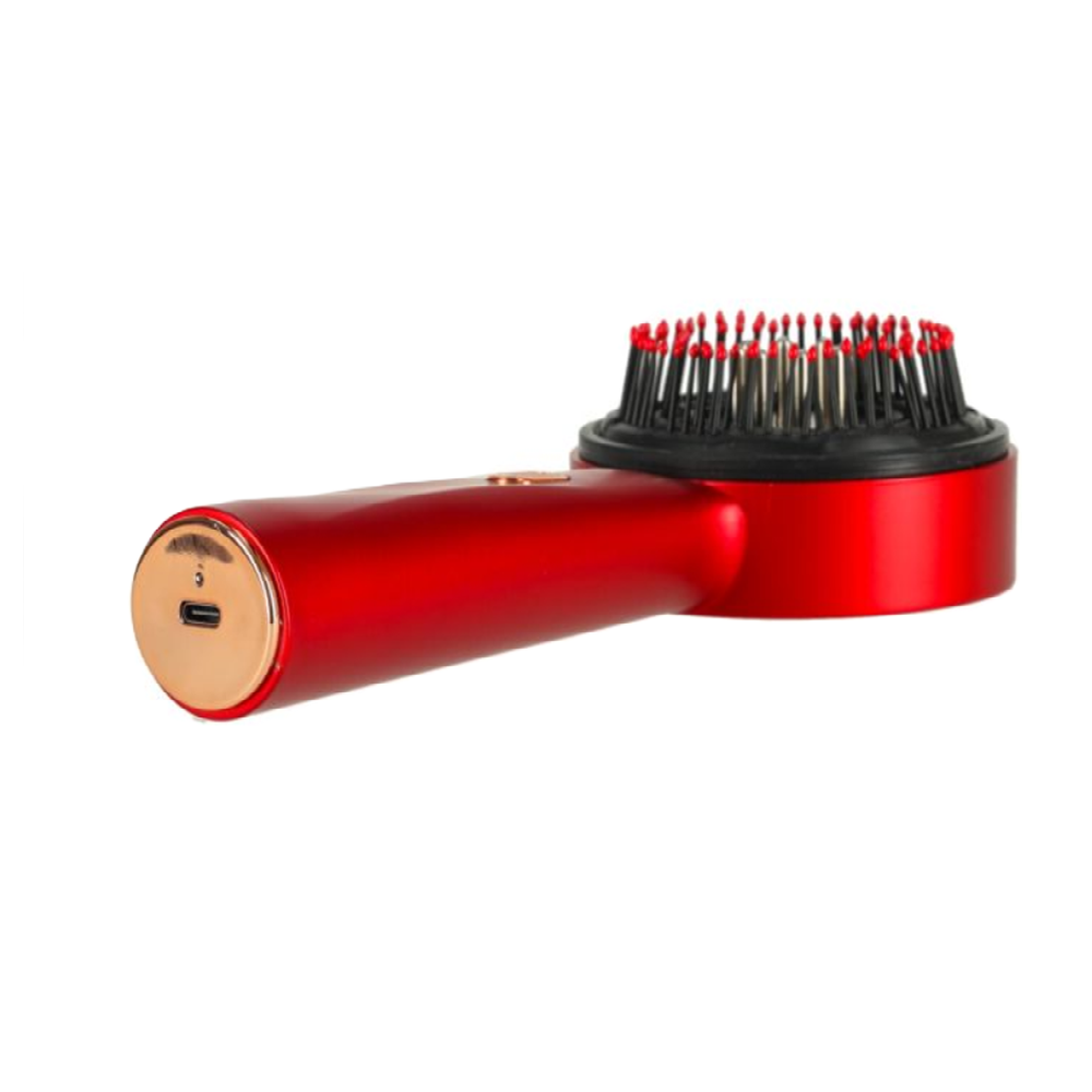 Elektromos fejbőr masszázskefe infravörös fénnyel és beépített olajadagolóval – USB-s hajápoló masszírozó (BBM)3