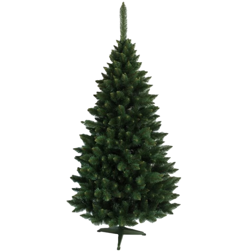 Himalája műfenyő – élethű, valódi tűlevelű hatású karácsonyfa tartóval, több méretben (BBD)