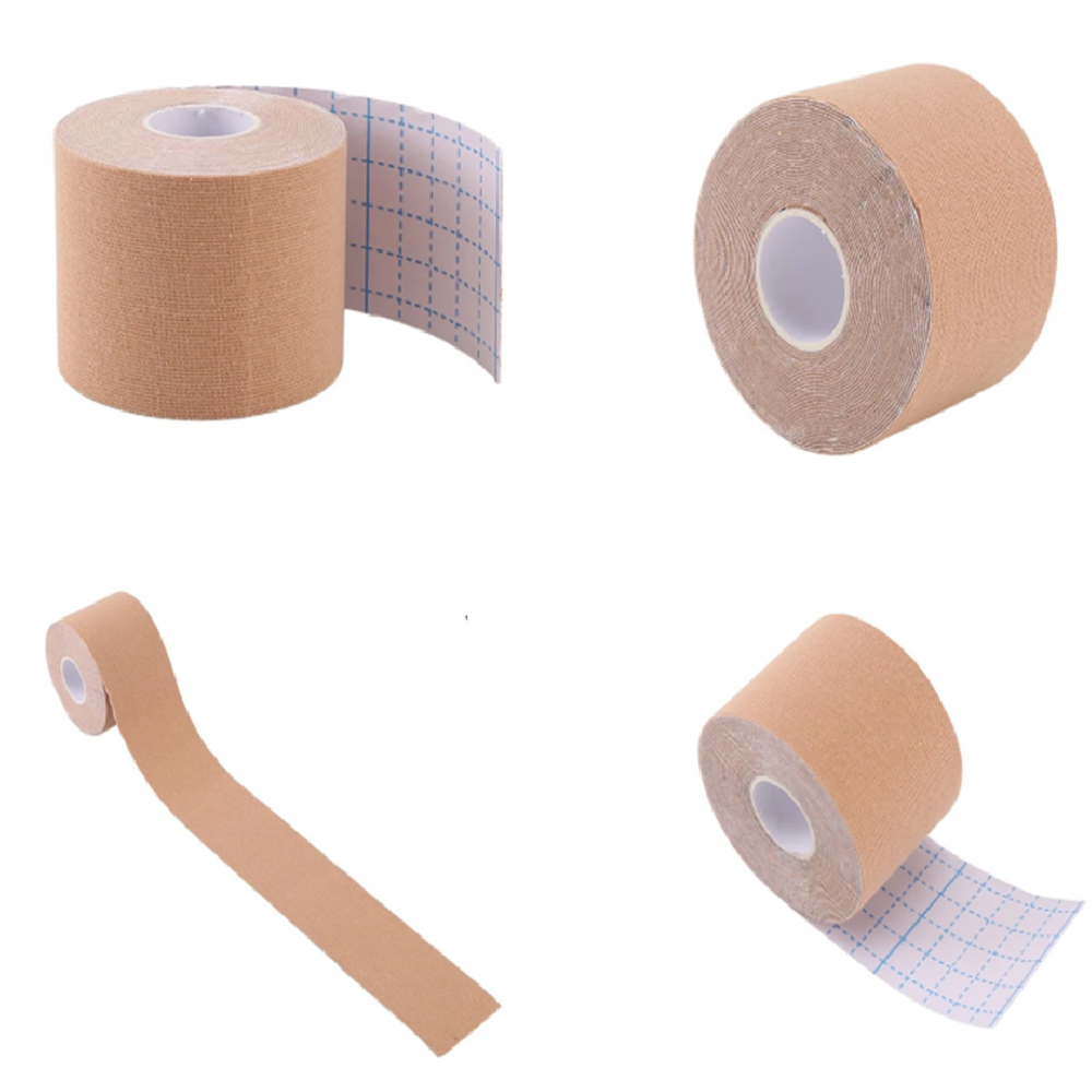 Kineziológiai tapasz – 5 cm × 5 m bőrszínű izom- és ízülettámasztó sport szalag fájdalomcsillapításhoz és regenerációhoz (BLLV)2