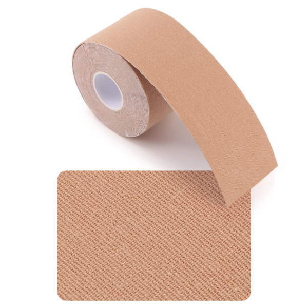 Kineziológiai tapasz – 5 cm × 5 m bőrszínű izom- és ízülettámasztó sport szalag fájdalomcsillapításhoz és regenerációhoz (BLLV)3