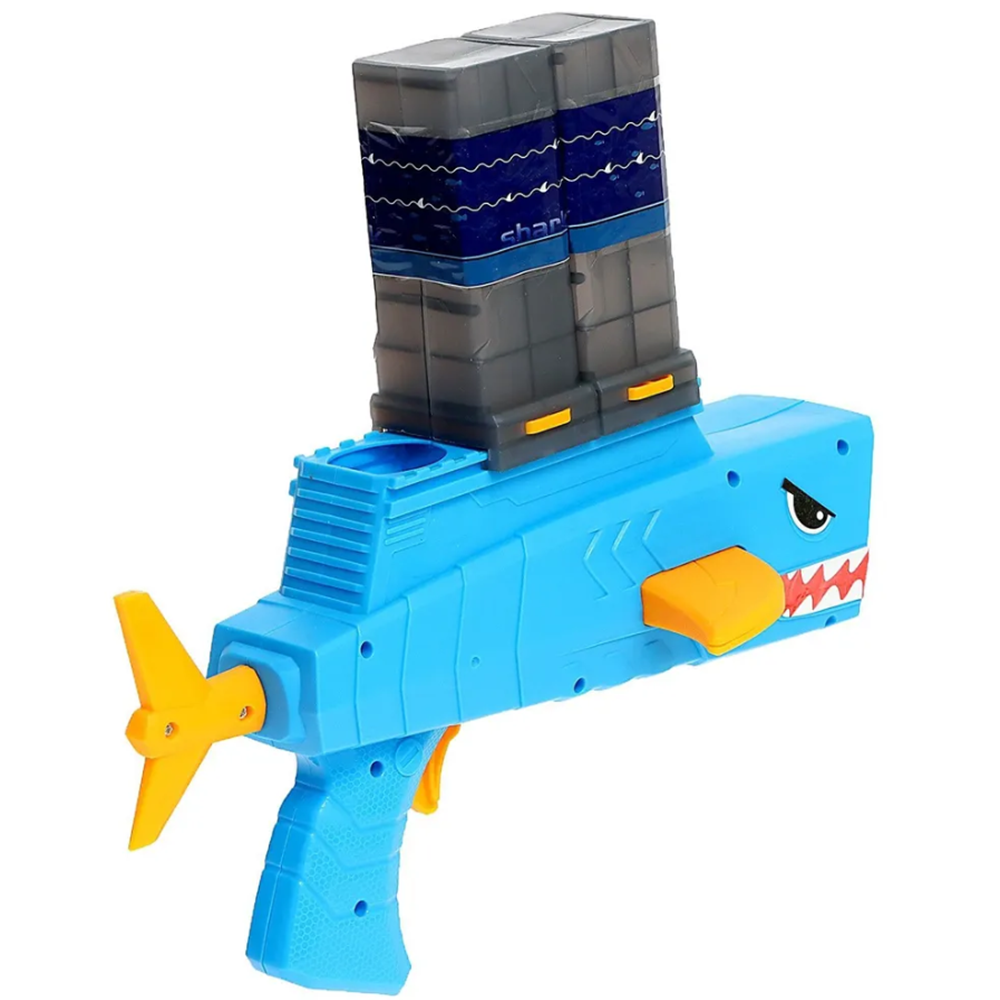 Shark attack – ragadós golyós célbalövő játék gyerekeknek darts táblával, beltéri szórakozáshoz (BBJ)8