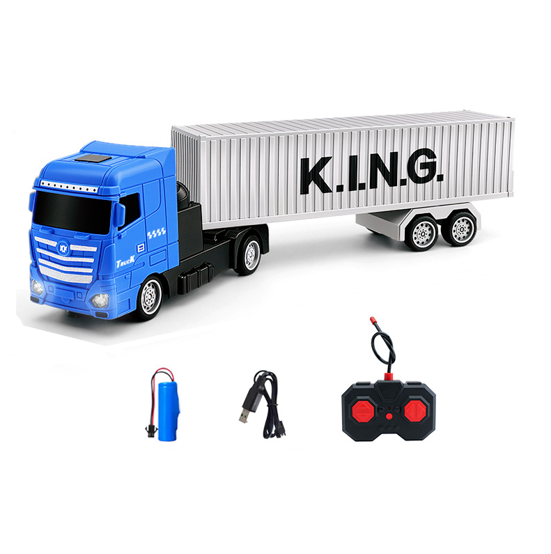 Távirányítós akkumulátoros export szállító konténeres teherautó – interaktív játékélmény gyermekek számára (BBJ)34