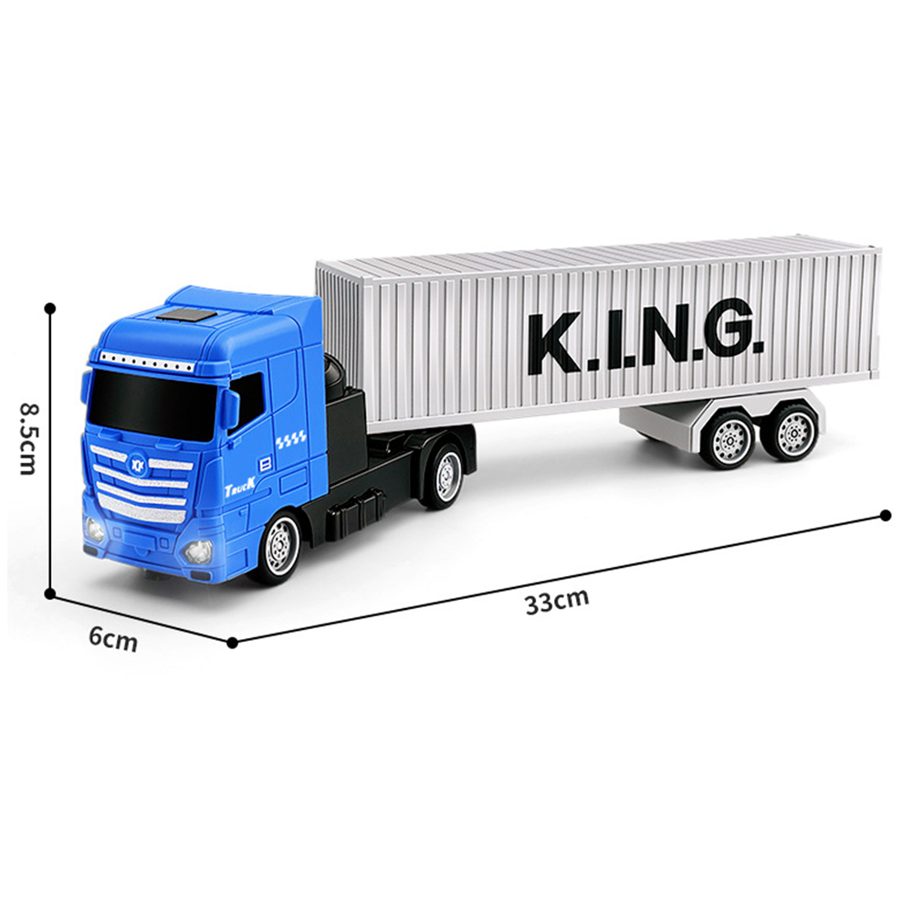 Távirányítós akkumulátoros export szállító konténeres teherautó – interaktív játékélmény gyermekek számára (BBJ)35