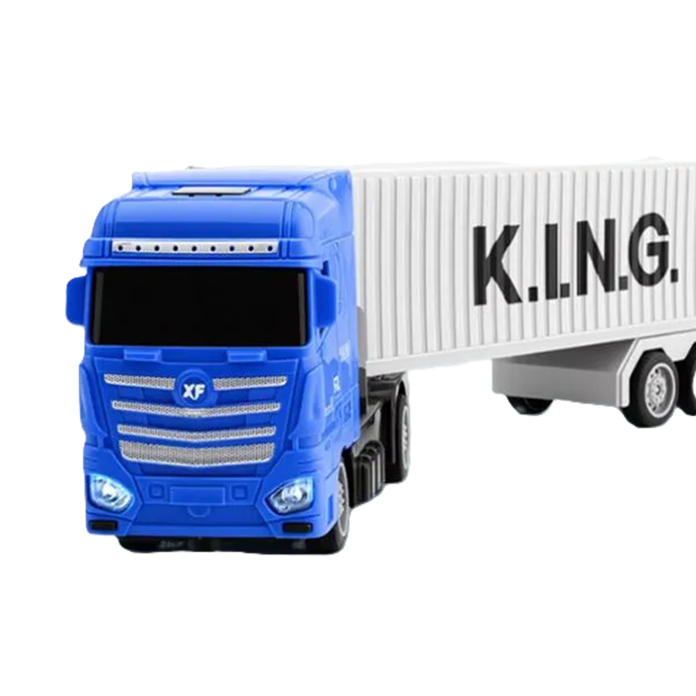 Távirányítós akkumulátoros export szállító konténeres teherautó – interaktív játékélmény gyermekek számára (BBJ)38