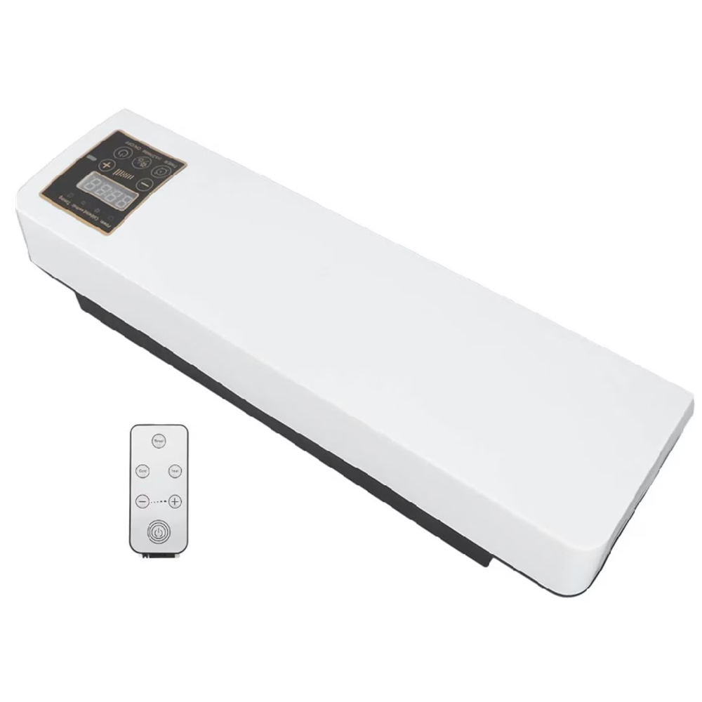 2 az 1-ben mini hűtő és hősugárzó – 54 cm-es ventilátor hűtésre és fűtésre, 16–40°C hőfokszabályzással, 16503300 W teljesítménnyel, távirányítóval – fehér (BBV)