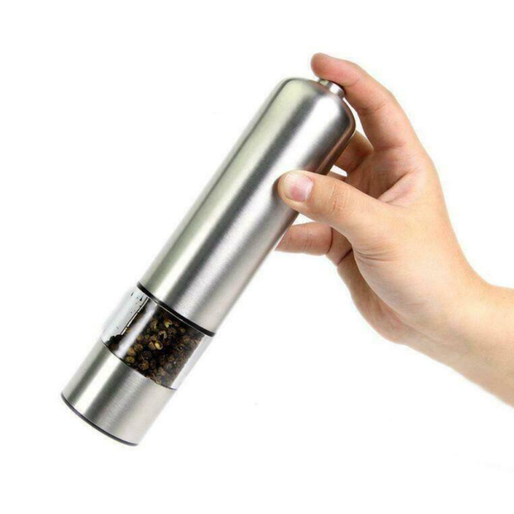 Elektromos só- és borsőrlő – automata fűszerőrlő egykezes használattal (BLLV)1