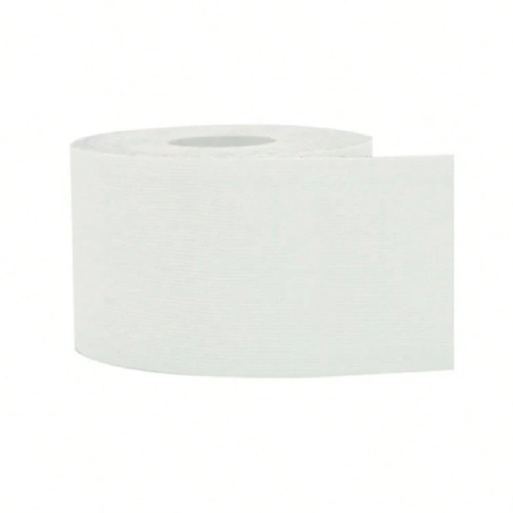 Kineziológiai tapasz – 5 cm × 5 m izom- és ízülettámasztó sport szalag fájdalomcsillapításhoz és regenerációhoz – fehér (BLLV)2