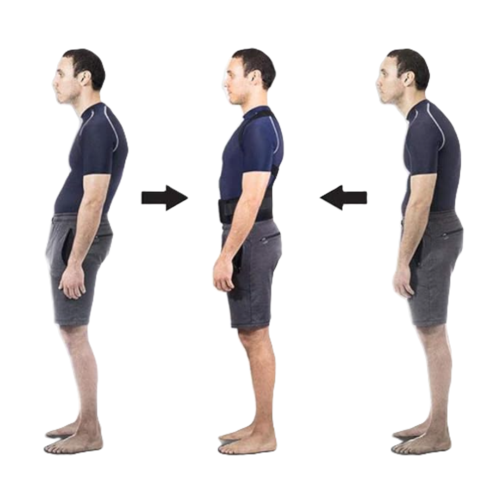 Testtartásjavító hátpánt – állítható, univerzális méretű tartásjavító (BLLV)7