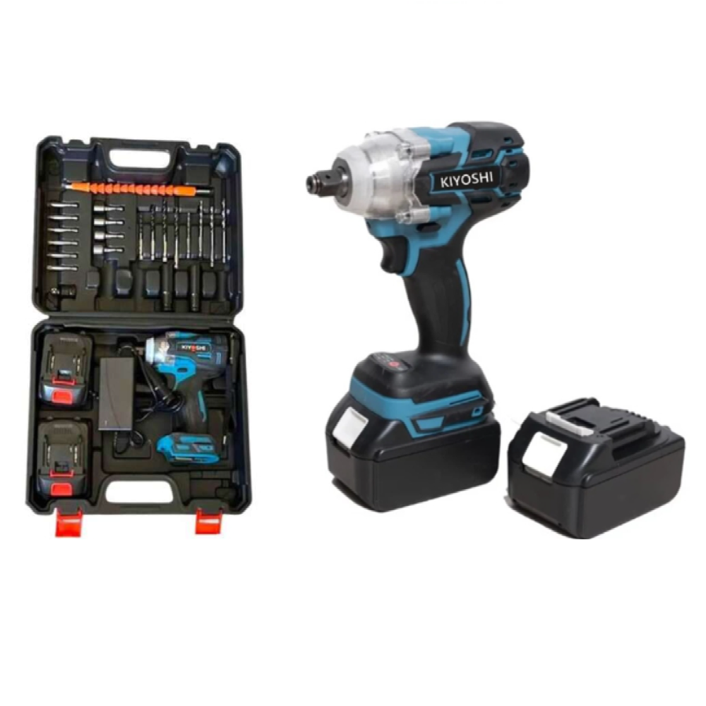 88V akkus ütvecsavarozó szett – 2 akkumulátorral és tartozékokkal (FX)