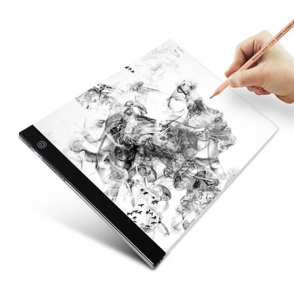 A3 Méretű LED rajztábla állítható fényerővel – világító kreatív rajztábla 5