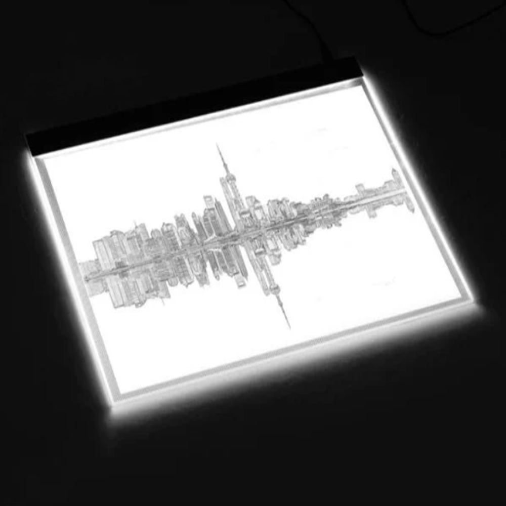 A3 Méretű LED rajztábla állítható fényerővel – világító kreatív rajztábla 6
