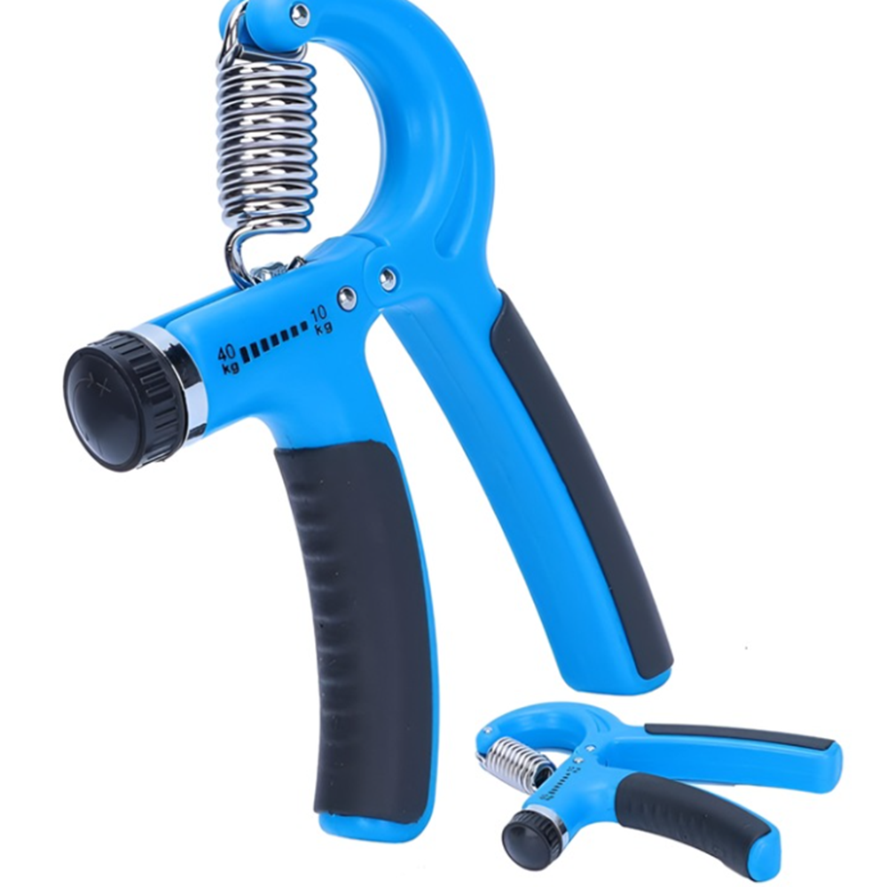 Állítható kézerősítő markolat – csukló- és alkar erősítő fogáserő fejlesztő sport és fitness eszköz – kék (BBM) 1