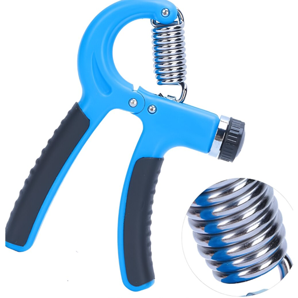 Állítható kézerősítő markolat – csukló- és alkar erősítő fogáserő fejlesztő sport és fitness eszköz – kék (BBM) 3