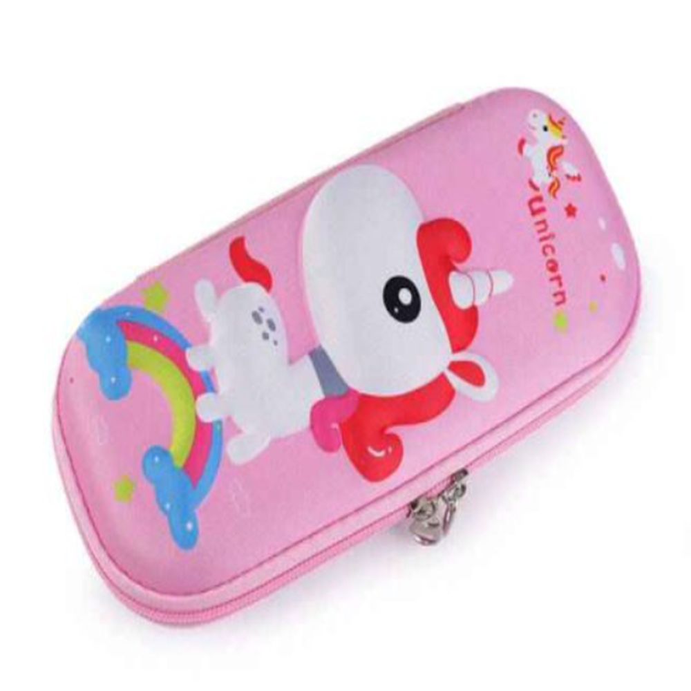 Aranyos unikornis tolltartó rajzfilmes írószer doboz lányoknak (BBJ) 1