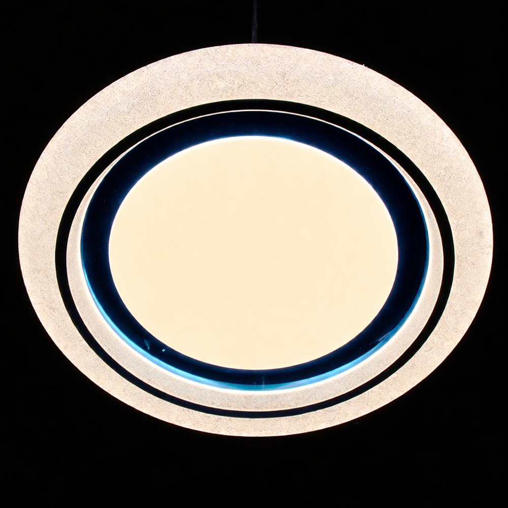 Aurora LED mennyezeti lámpa – modern kristályhatású design világítás (FX) 2